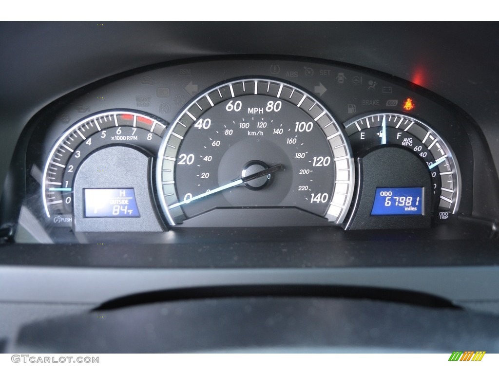 2014 Camry SE V6 - Attitude Black Metallic / Black/Ash photo #24