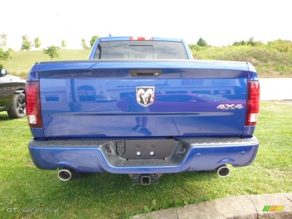 2017 1500 Sport Crew Cab 4x4 - Blue Streak Pearl / Black photo #6