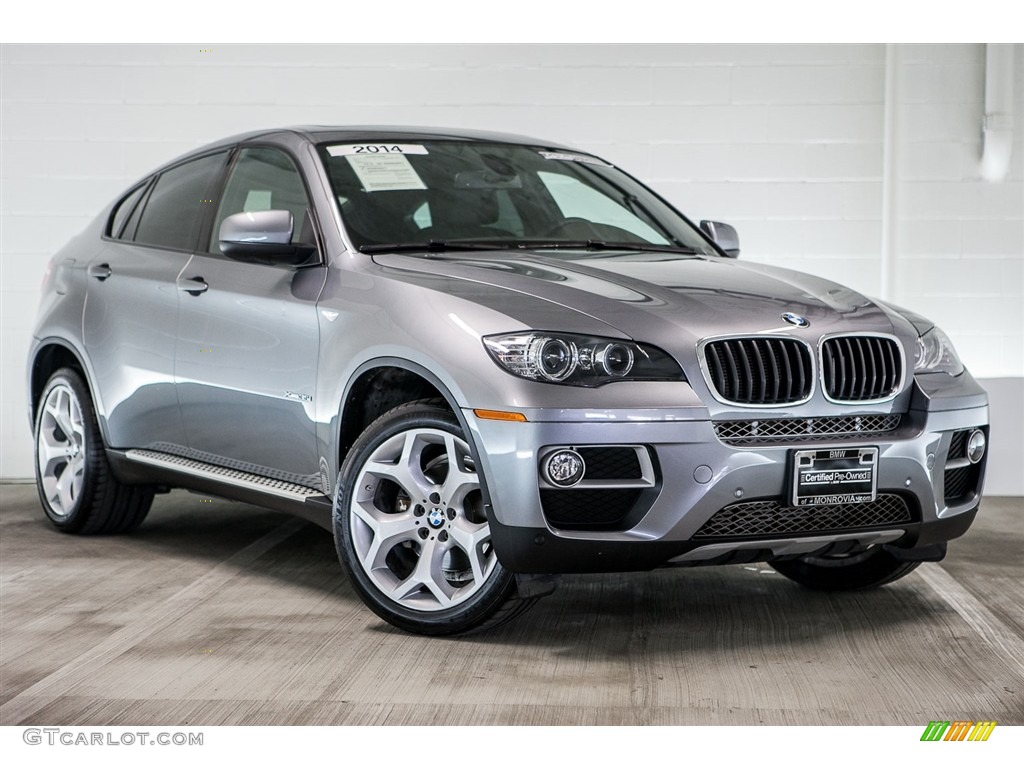 2014 X6 xDrive35i - Space Grey Metallic / Black photo #12