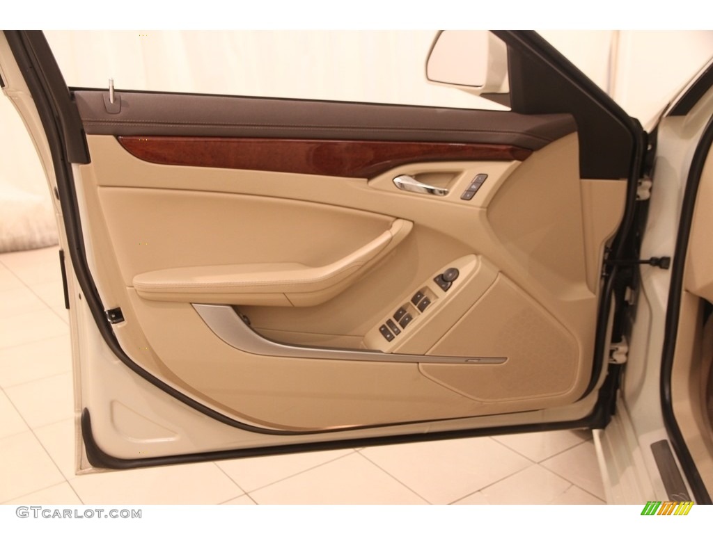 2011 CTS 4 3.0 AWD Sedan - Vanilla Latte Metallic / Cashmere/Cocoa photo #4