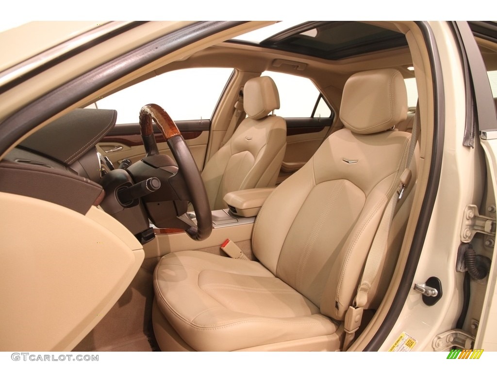 2011 CTS 4 3.0 AWD Sedan - Vanilla Latte Metallic / Cashmere/Cocoa photo #5