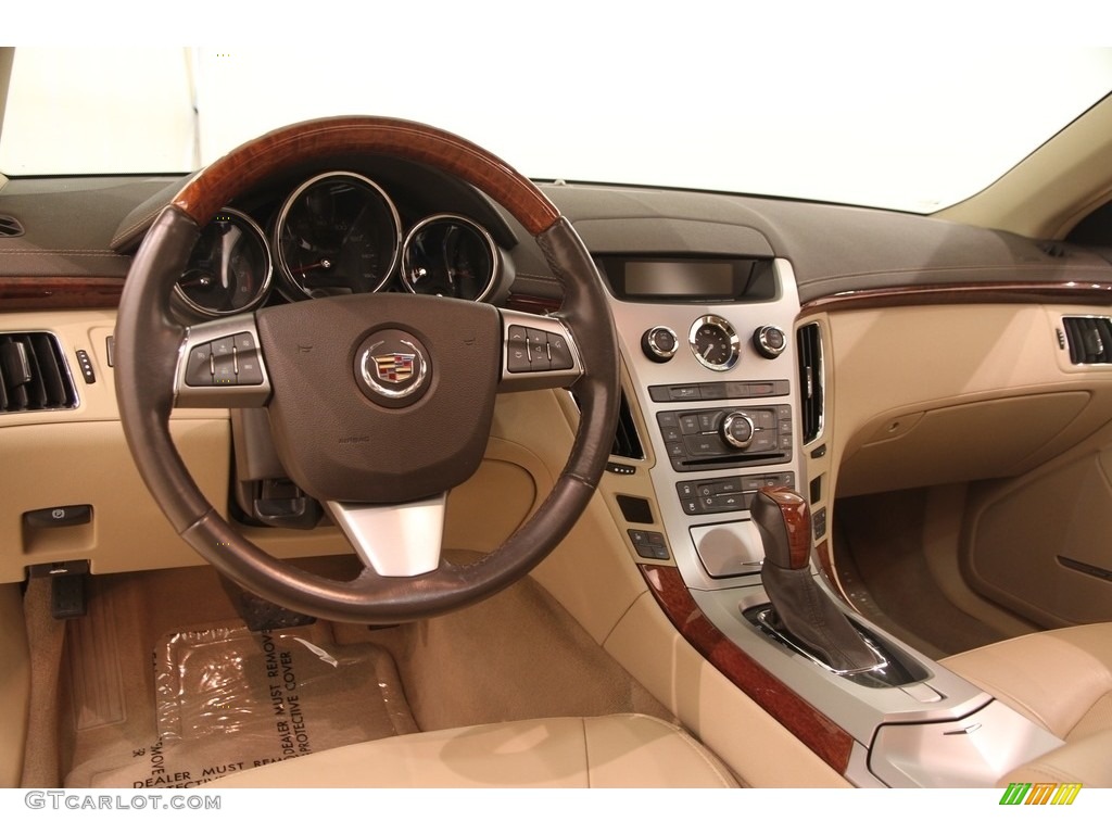 2011 CTS 4 3.0 AWD Sedan - Vanilla Latte Metallic / Cashmere/Cocoa photo #6
