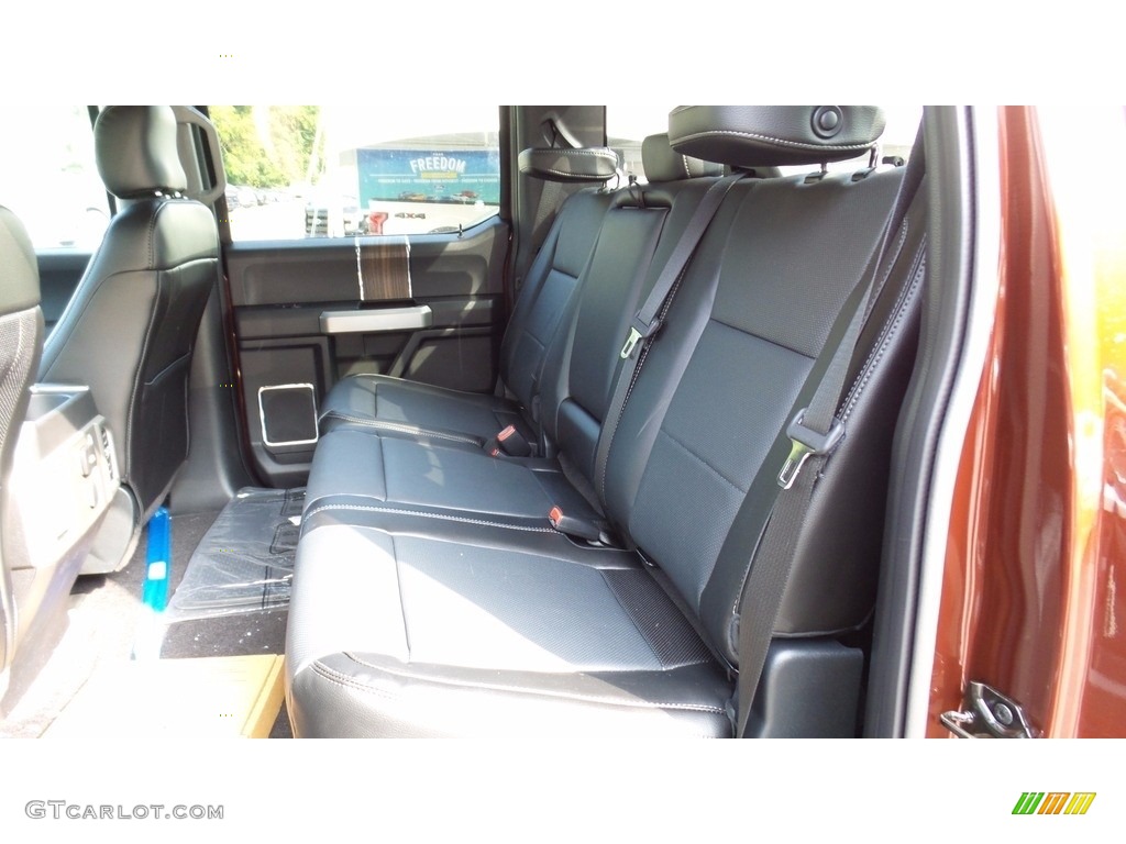 2016 F150 Lariat SuperCrew 4x4 - Bronze Fire / Black photo #9