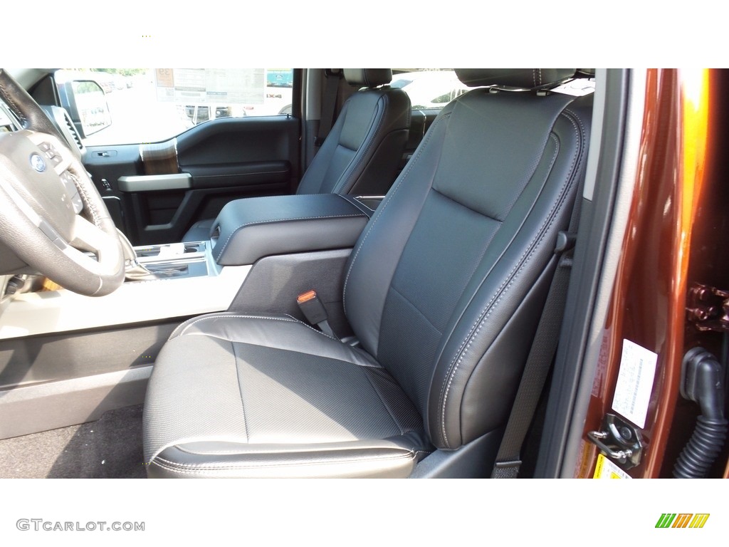 2016 F150 Lariat SuperCrew 4x4 - Bronze Fire / Black photo #11