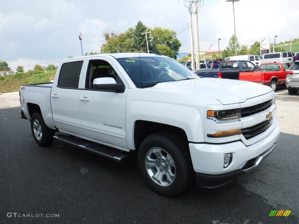 2017 Silverado 1500 LT Crew Cab 4x4 - Iridescent Pearl Tricoat / Jet Black photo #7