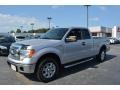 2014 Ingot Silver Ford F150 XLT SuperCab 4x4  photo #7