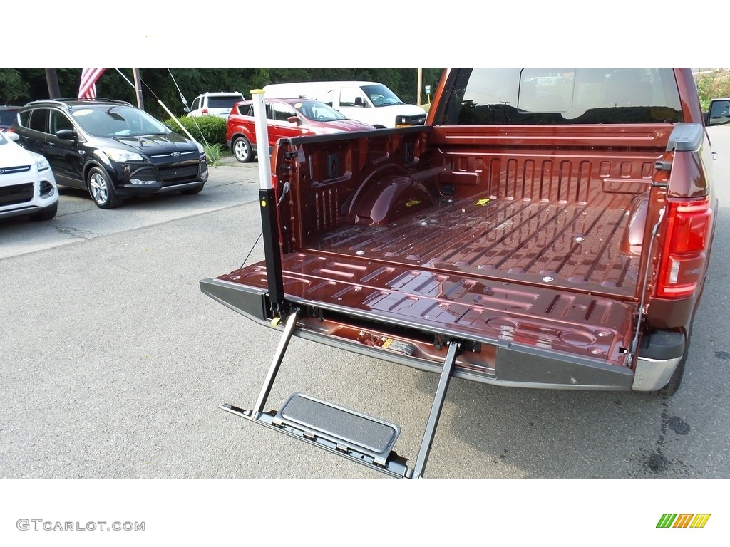 2016 F150 Lariat SuperCrew 4x4 - Bronze Fire / Black photo #10