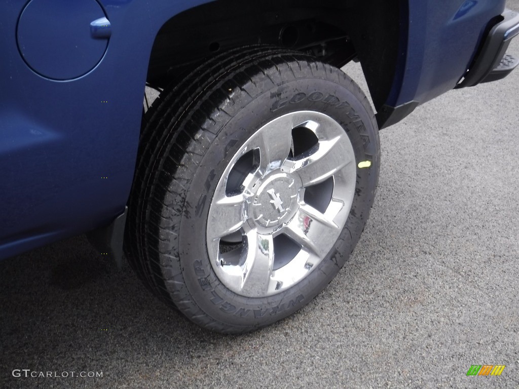 2017 Silverado 1500 LTZ Crew Cab 4x4 - Deep Ocean Blue Metallic / Cocoa/­Dune photo #4