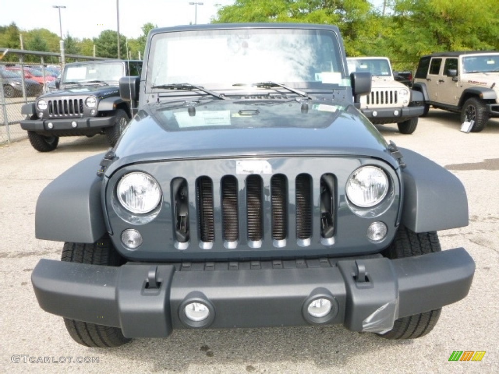 2016 Wrangler Unlimited Sport 4x4 - Rhino / Black photo #12