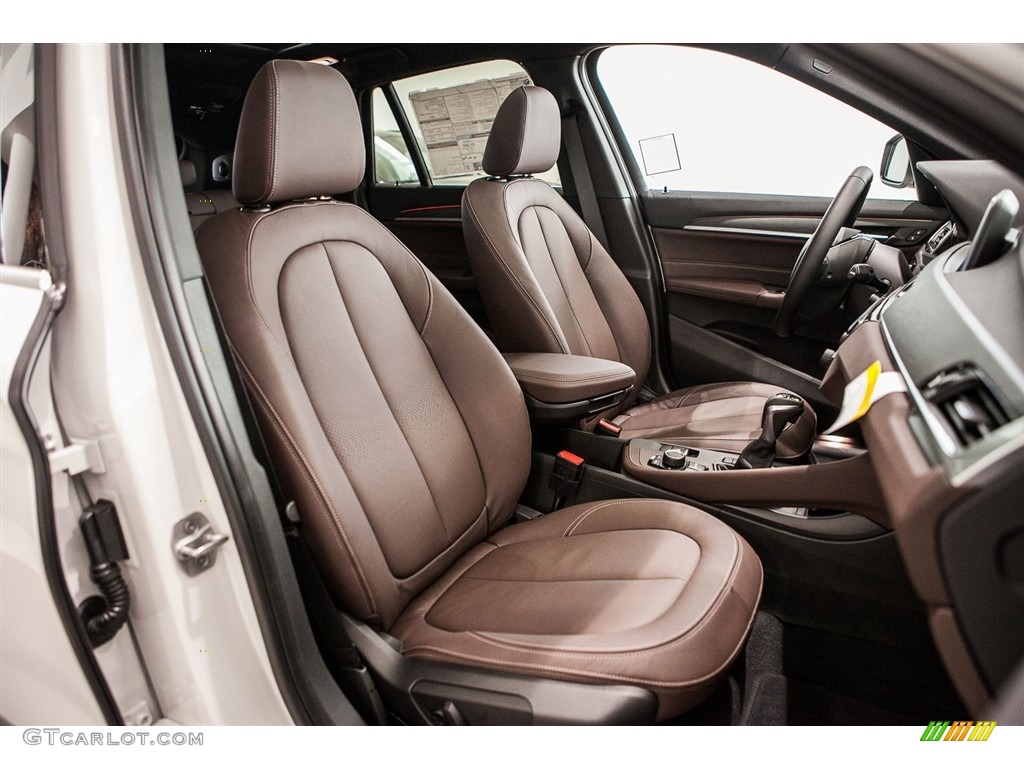 Mocha Interior 2017 BMW X1 sDrive28i Photo 115544273