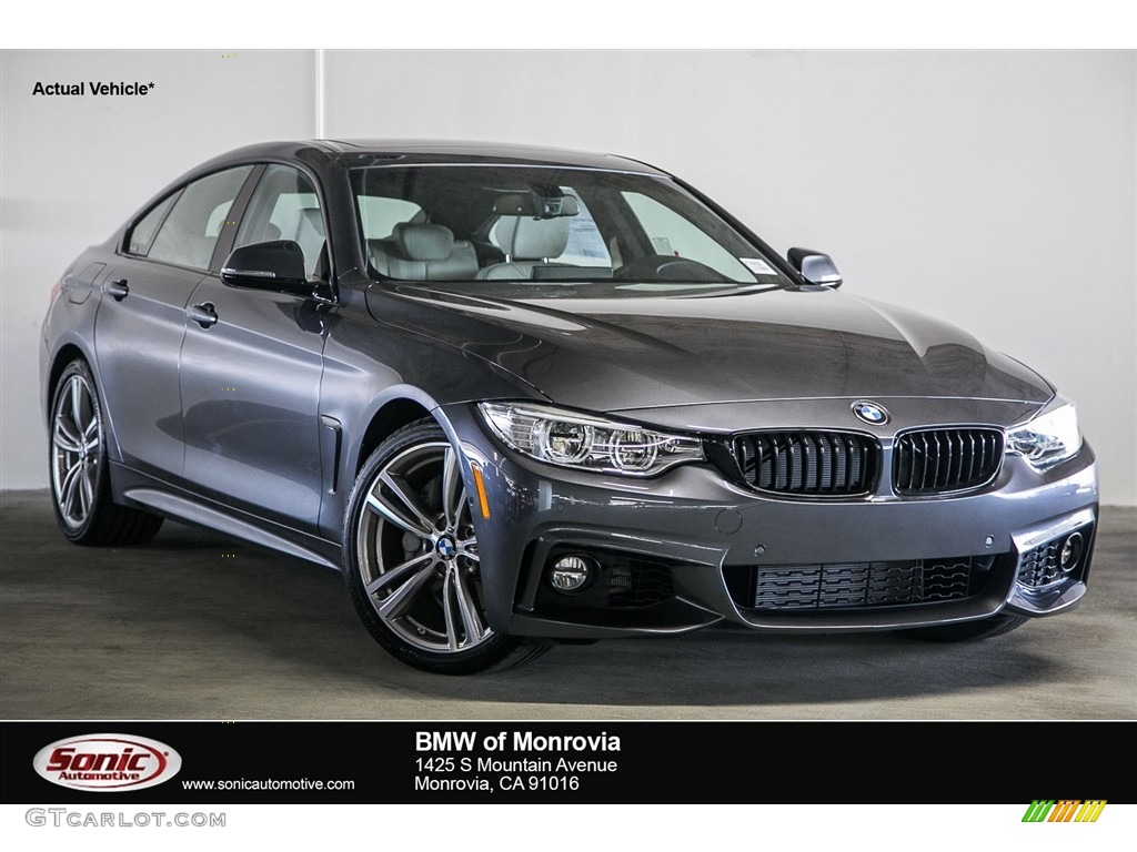 2017 4 Series 440i Gran Coupe - Mineral Grey Metallic / Oyster photo #1