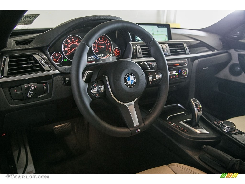 2017 BMW 4 Series 440i Gran Coupe Oyster Dashboard Photo #115545323