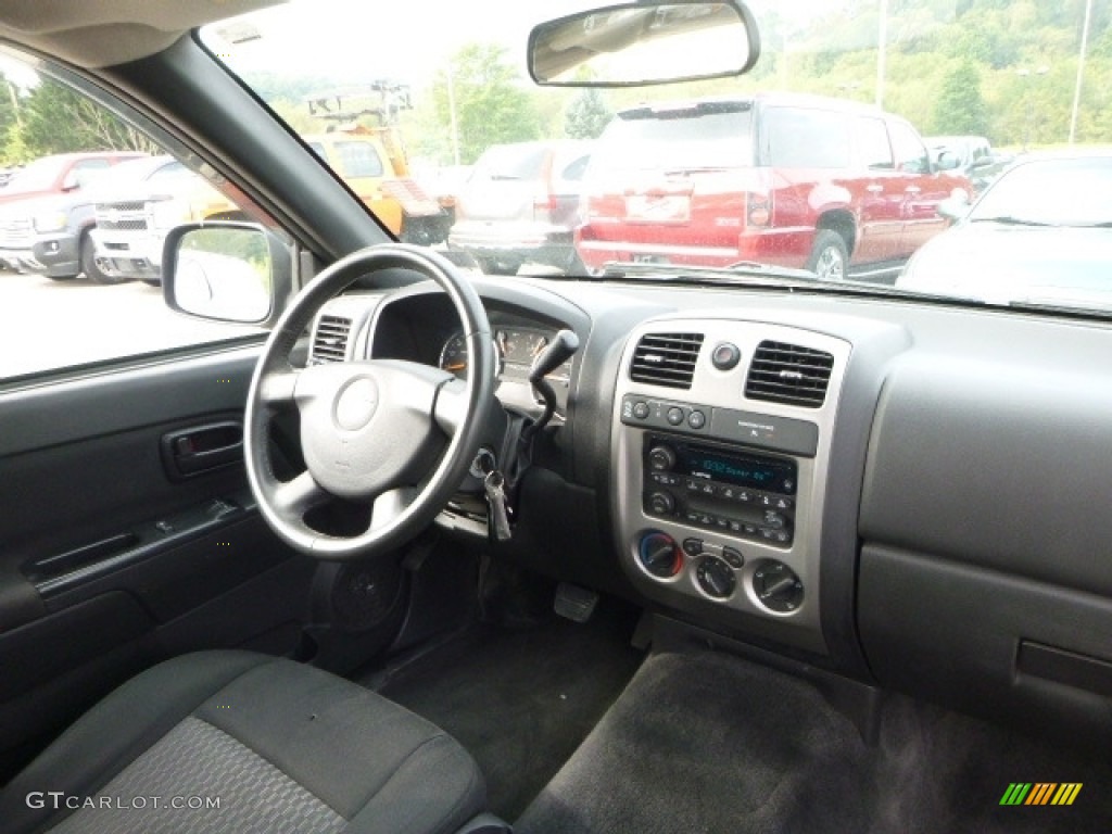 2007 Colorado LT Extended Cab 4x4 - Blue Granite Metallic / Medium Pewter photo #13