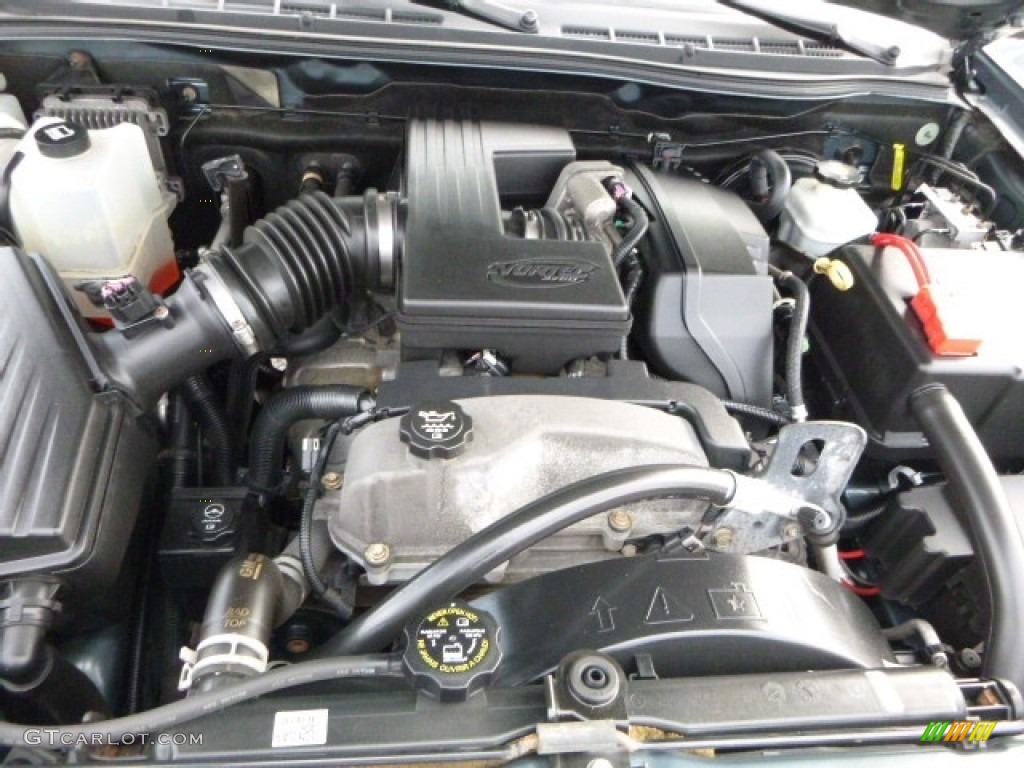 2007 Colorado LT Extended Cab 4x4 - Blue Granite Metallic / Medium Pewter photo #18