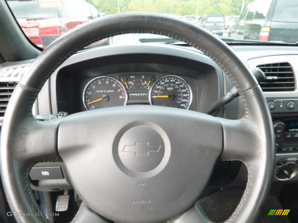 2007 Colorado LT Extended Cab 4x4 - Blue Granite Metallic / Medium Pewter photo #19