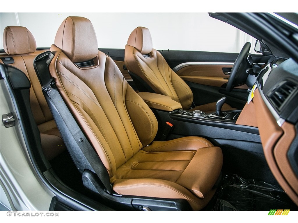 Saddle Brown Interior 2017 BMW 4 Series 430i Convertible Photo #115545539