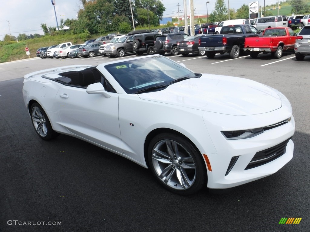 Summit White 2017 Chevrolet Camaro LT Convertible Exterior Photo #115545638