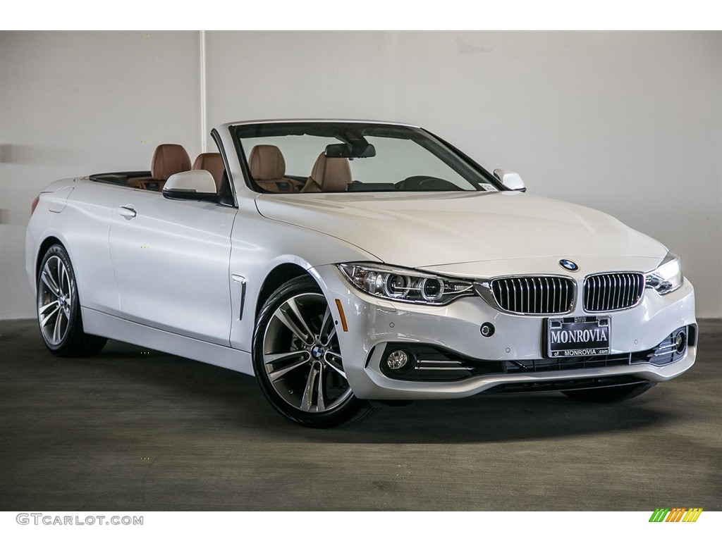 Mineral White Metallic 2017 BMW 4 Series 430i Convertible Exterior Photo #115545797