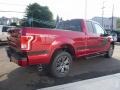 2016 Ruby Red Ford F150 XLT SuperCab 4x4  photo #5