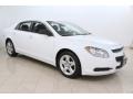 Summit White 2010 Chevrolet Malibu LS Sedan