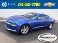 2017 Hyper Blue Metallic Chevrolet Camaro LT Coupe  photo #1