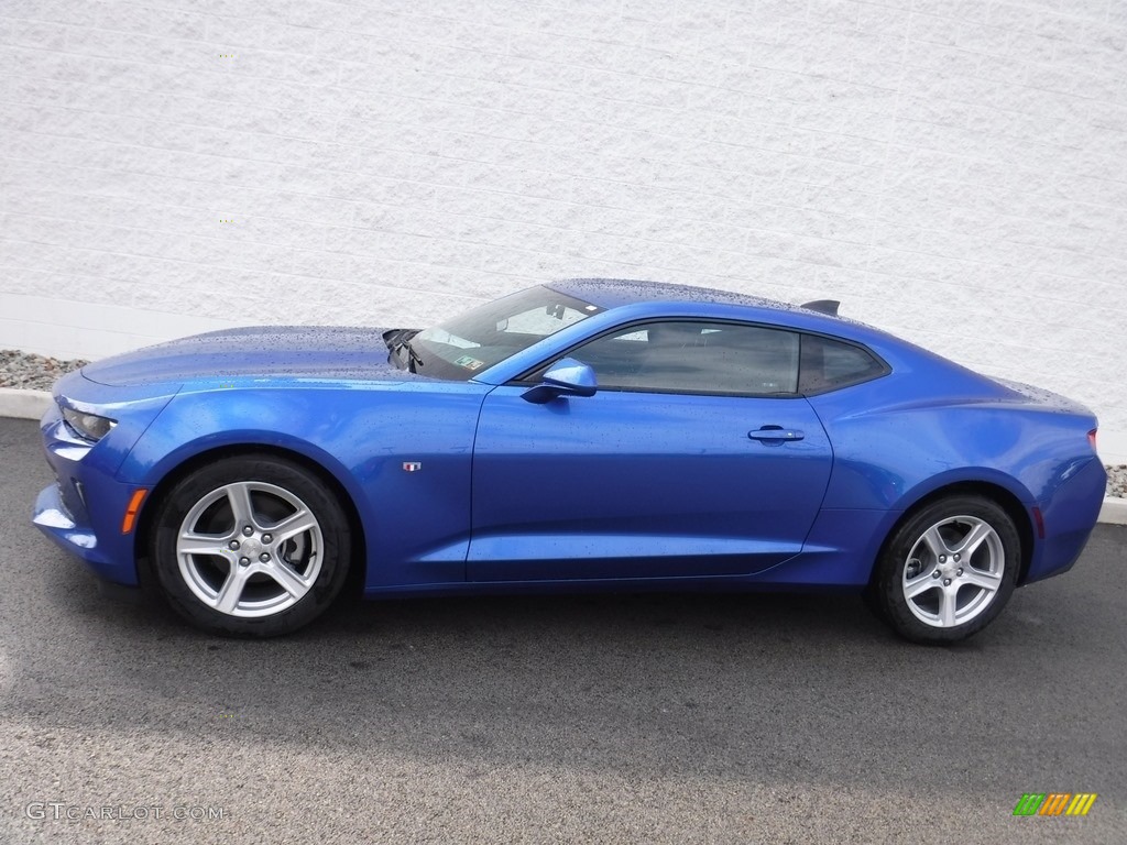 Hyper Blue Metallic 2017 Chevrolet Camaro LT Coupe Exterior Photo #115546094