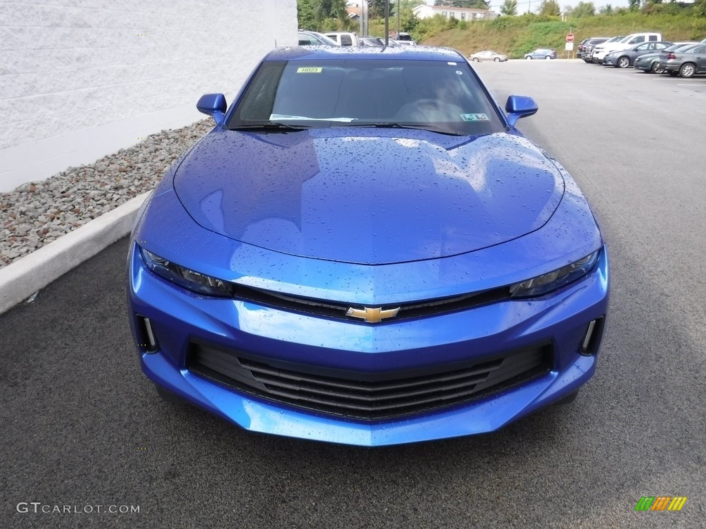 Hyper Blue Metallic 2017 Chevrolet Camaro LT Coupe Exterior Photo #115546145