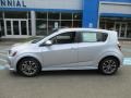 Arctic Blue Metallic 2017 Chevrolet Sonic LT Hatchback Exterior