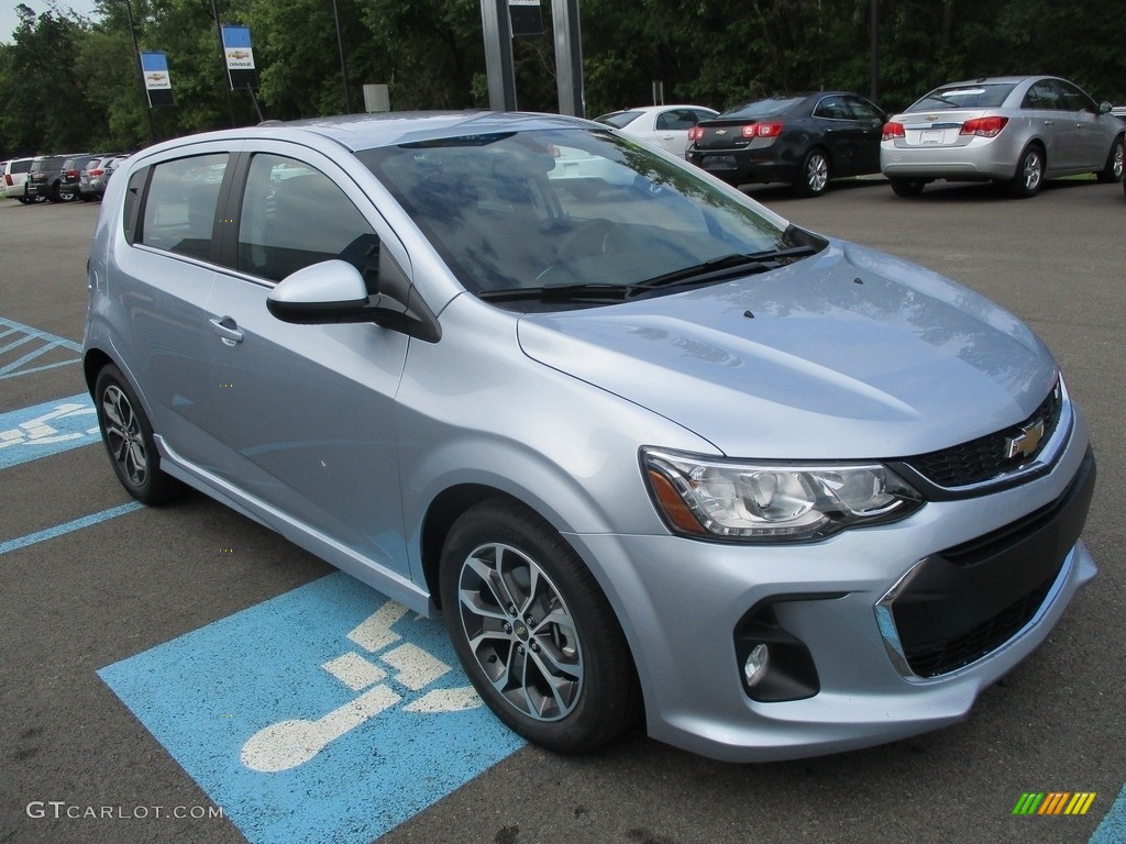 Arctic Blue Metallic 2017 Chevrolet Sonic LT Hatchback Exterior Photo #115548287
