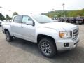 Quicksilver Metallic - Canyon SLE Crew Cab 4x4 Photo No. 9