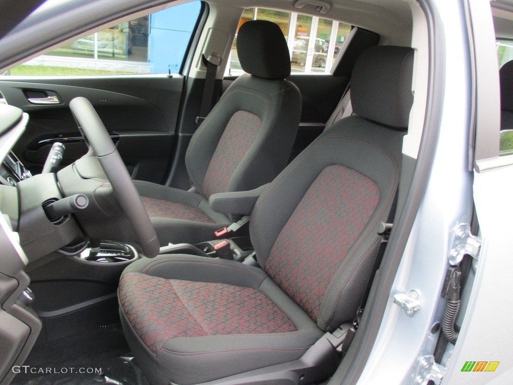 2017 Chevrolet Sonic LT Hatchback Front Seat Photo #115548362