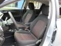 2017 Chevrolet Sonic Jet Black Interior Front Seat Photo
