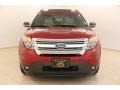 2015 Ruby Red Ford Explorer XLT 4WD  photo #2