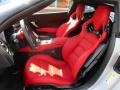Adrenaline Red 2017 Chevrolet Corvette Grand Sport Coupe Interior Color