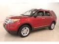 2015 Ruby Red Ford Explorer XLT 4WD  photo #3