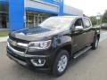 2016 Black Chevrolet Colorado LT Crew Cab 4x4  photo #10