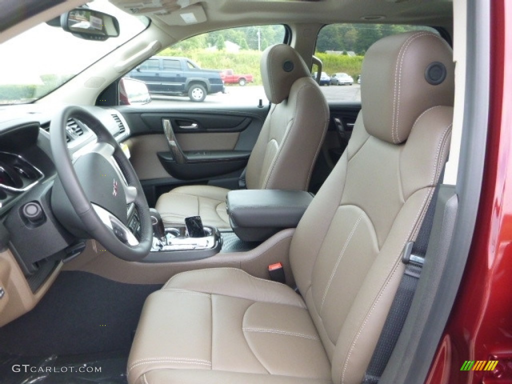 Dark Cashmere Interior 2017 GMC Acadia Limited AWD Photo #115550294