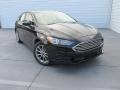 2017 Shadow Black Ford Fusion SE  photo #2