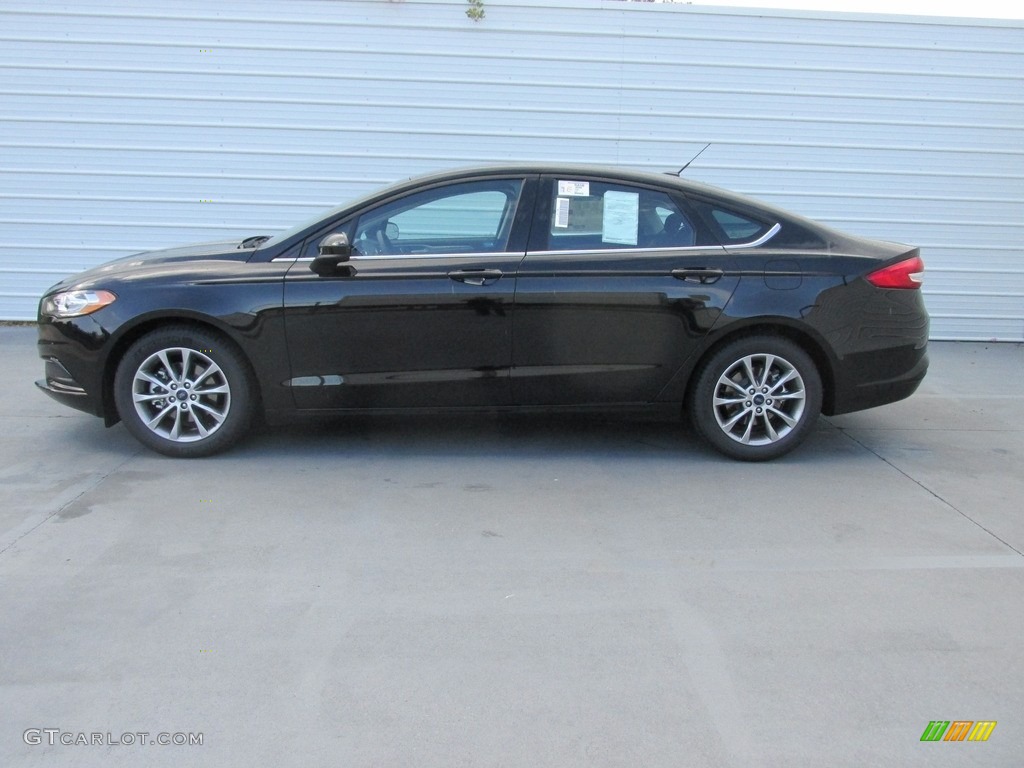 2017 Fusion SE - Shadow Black / Ebony photo #6