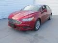 2017 Ruby Red Ford Fusion SE  photo #7