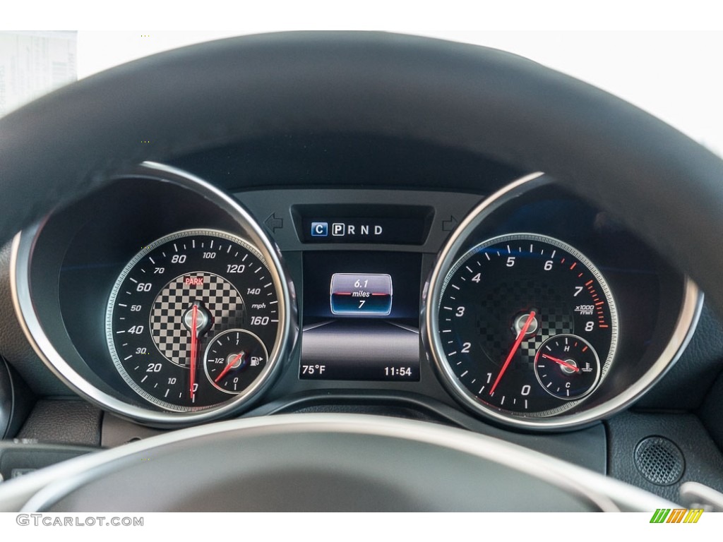 2017 Mercedes-Benz SLC 300 Roadster Gauges Photo #115551347