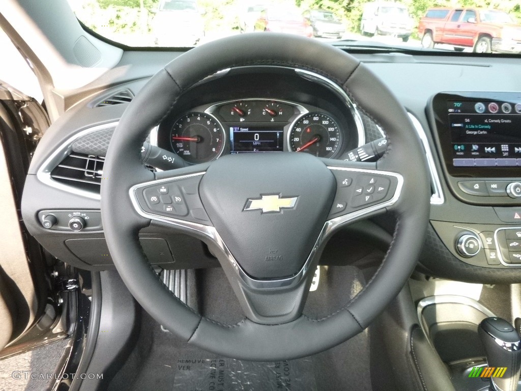 2017 Chevrolet Malibu LT Jet Black Steering Wheel Photo #115552226