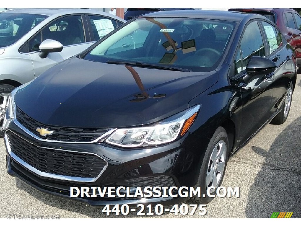 2017 Cruze LS - Mosaic Black Metallic / Jet Black photo #1