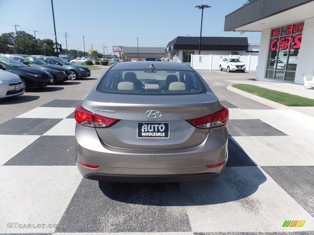 2016 Elantra SE - Desert Bronze / Beige photo #4