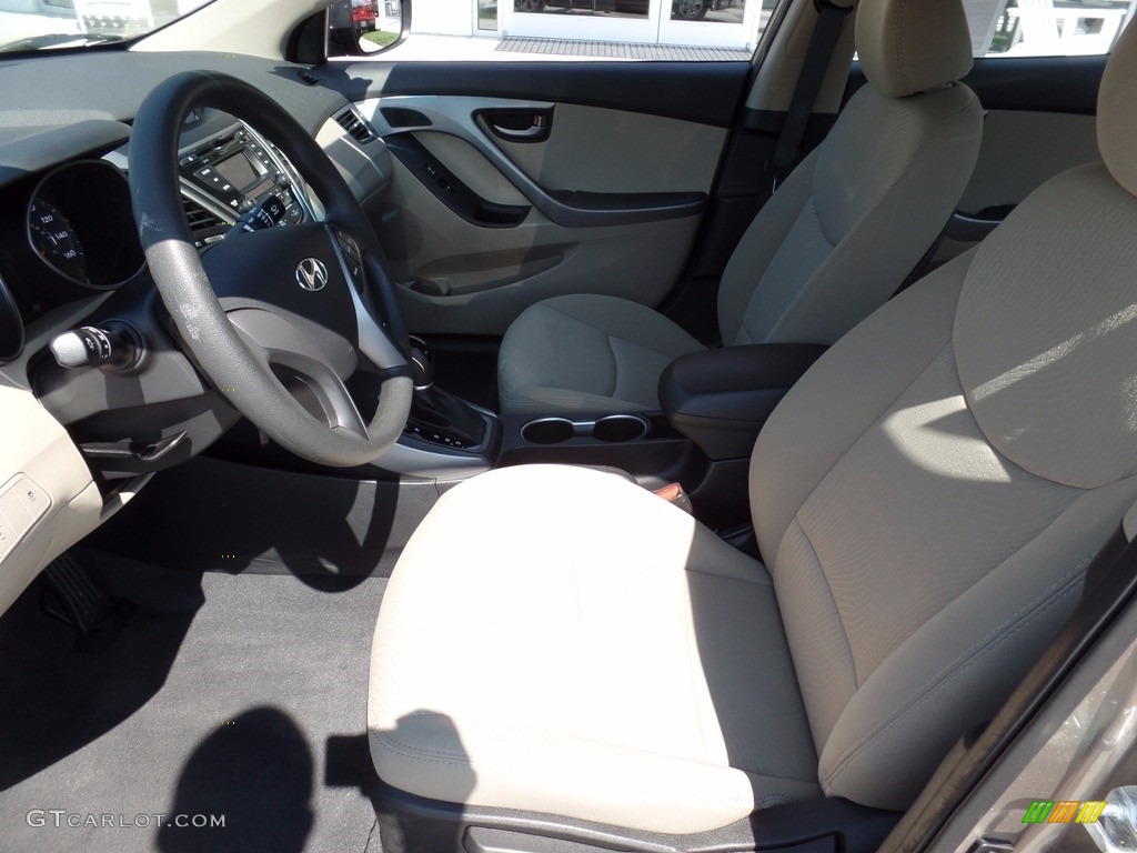 2016 Elantra SE - Desert Bronze / Beige photo #11