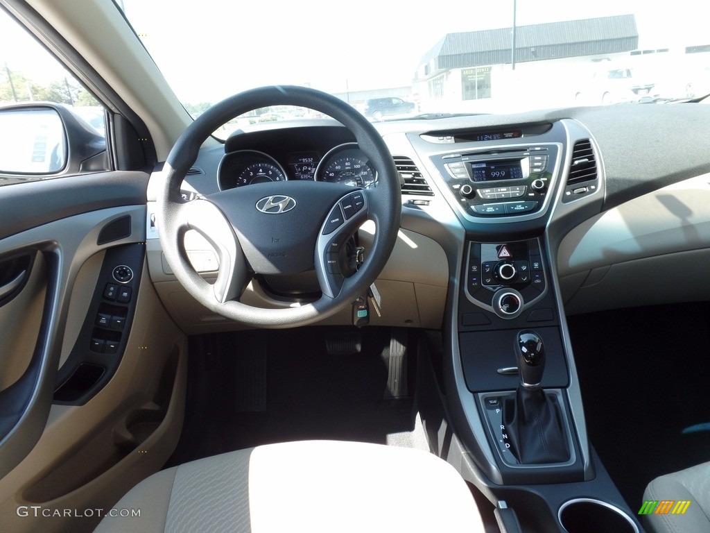2016 Elantra SE - Desert Bronze / Beige photo #15