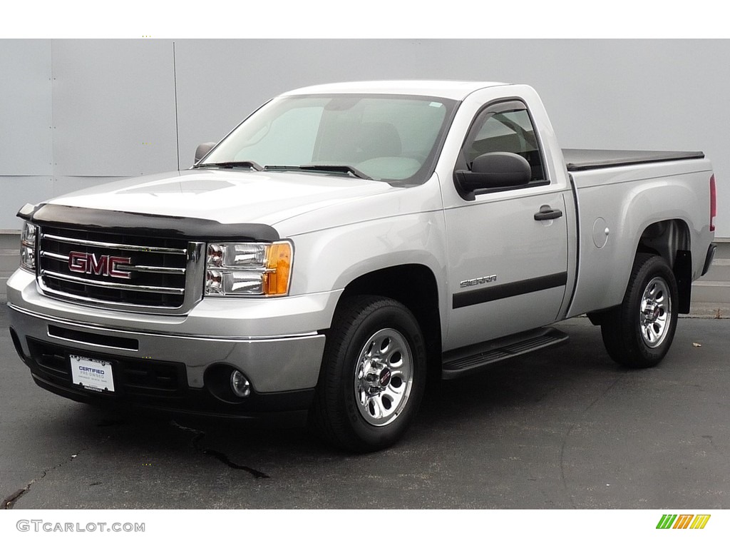 2012 Sierra 1500 Regular Cab - Quicksilver Metallic / Dark Titanium photo #1