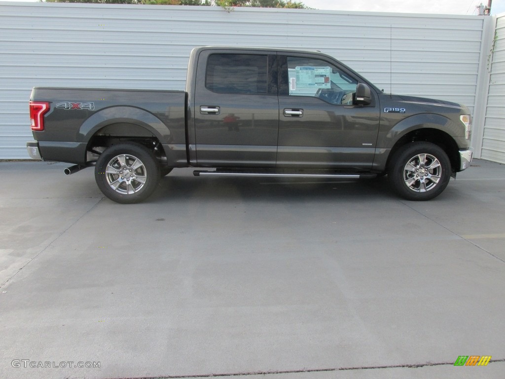 2016 F150 XLT SuperCrew 4x4 - Magnetic / Medium Earth Gray photo #3