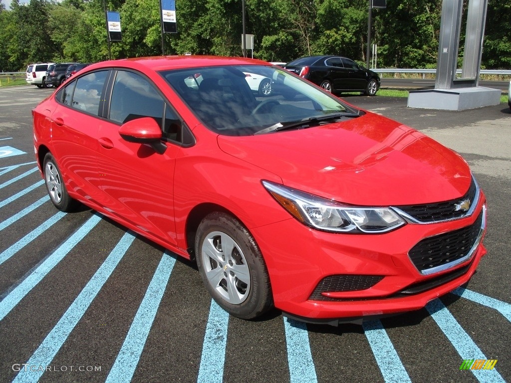 Red Hot 2017 Chevrolet Cruze LS Exterior Photo #115555112