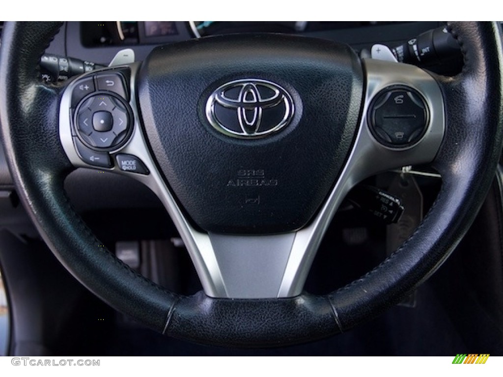 2013 Camry SE - Cosmic Gray Metallic / Black/Ash photo #11